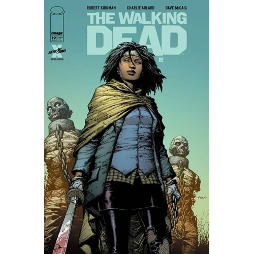 WALKING DEAD DELUXE # 19 COVER A FINCH & MCCAIG