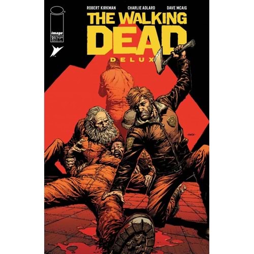 WALKING DEAD DELUXE # 21 COVER A FINCH & MCCAIG