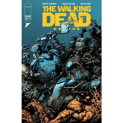 WALKING DEAD DELUXE # 25 COVER A FINCH & MCCAIG