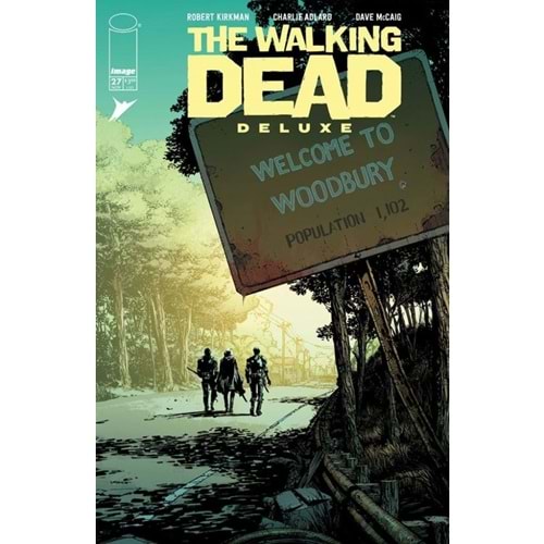 WALKING DEAD DELUXE # 27 COVER A FINCH & MCCAIG