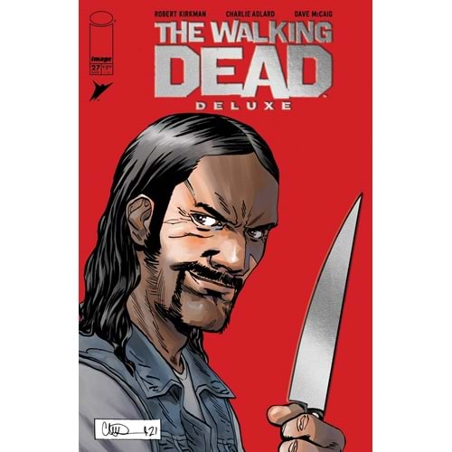 WALKING DEAD DELUXE # 27 COVER G LCSD 2021 ADLARD FOIL VARIANT