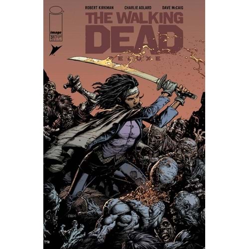 WALKING DEAD DELUXE # 31 COVER A FINCH & MCCAIG