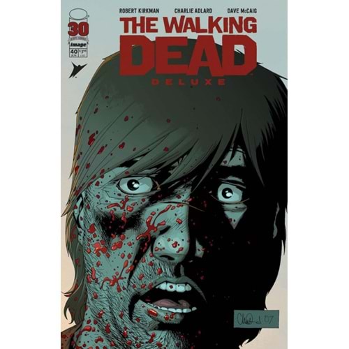WALKING DEAD DELUXE # 40 COVER B ADLARD & MCCAIG