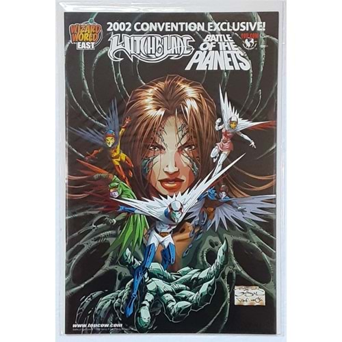 WITCHBLADE BATTLE OF THE PLANETS # 1 WIZARD WORLD 2002 CONVENTION EXCLUSIVE