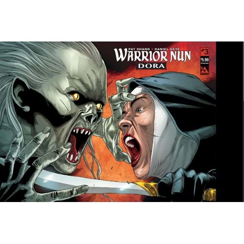 WARRIOR NUN DORA # 3 WRAPAROUND