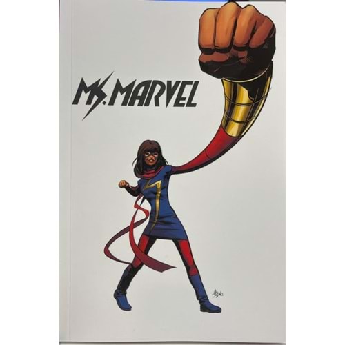 MS MARVEL CİLT 6 İÇ SAVAŞ II VARYANT A KAPAK