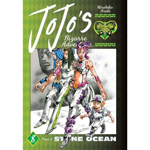 JOJOS BIZARRE ADVENTURES PART 6 STONE OCEAN VOL 8 HC