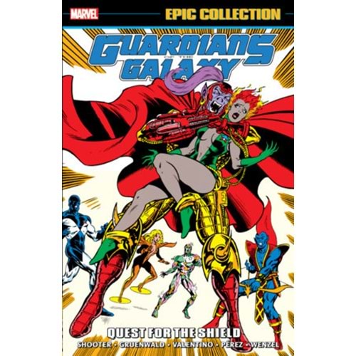 GUARDIANS OF THE GALAXY EPIC COLLECTION QUEST FOR THE SHIELD TPB