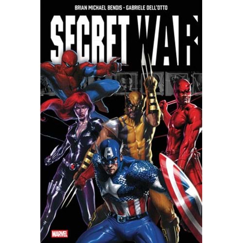 SECRET WAR BY BENDIS OMNIBUS HC CLASSIC COSTUMES COVER