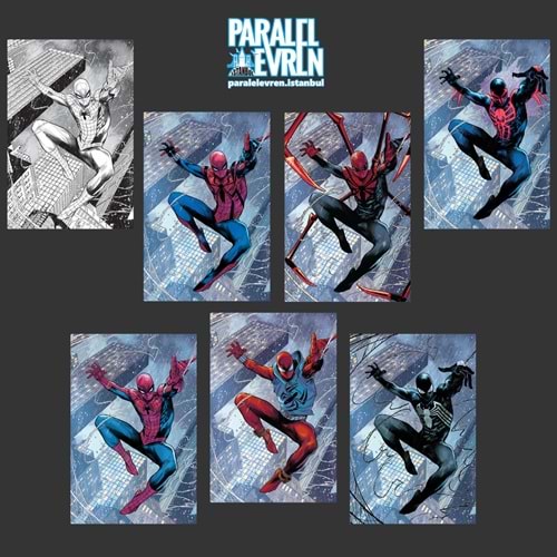 ULTIMATE SPIDER-MAN SAYI 1 PARALEL EVREN EXCLUSIVE VARIANT SET