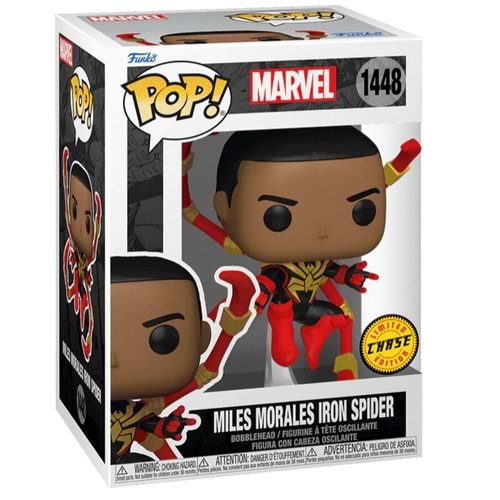 FUNKO POP MARVEL SPIDER-MAN MILES MORALES IRON SPIDER LIMITED CHASE EDITION