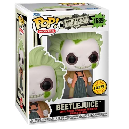 FUNKO POP MOVIES BEETLEJUICE 2 BEETLEJUICE LIMITED CHASE EDITION 1689