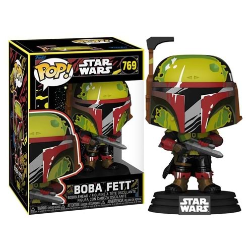 FUNKO POP DISNEY STAR WARS CLONE WARS BOBA FETT RETRO 769