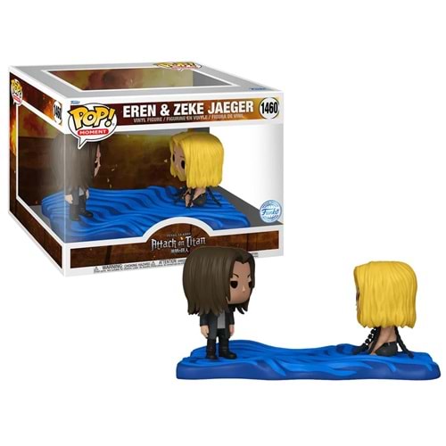 FUNKO POP MOMENT ATTACK ON TITAN EREN & ZEKE JAEGER SPECIAL EDITION 1460