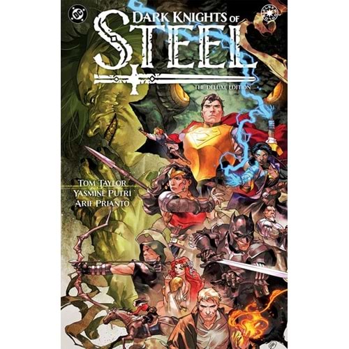DARK KNIGHTS OF STEEL DELUXE EDITION HC BOOK MARKET YASMINE PUTRI COVER