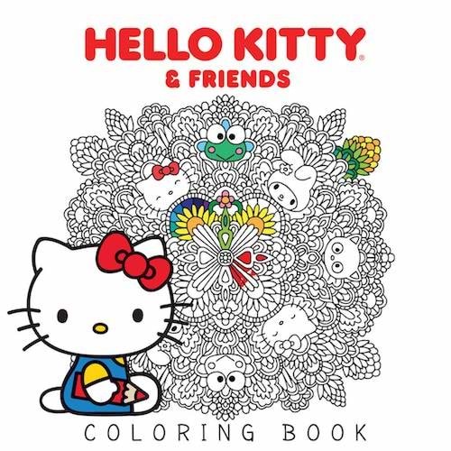 HELLO KITTY AND FRIENDS COLORING BOOK TPB