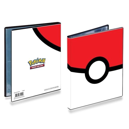 ULTRA PRO POKEMON POKE BALL PORTFOLIO ALBÜM 4 CEPLİ 80 KART KAPASİTELİ