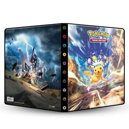 ULTRA PRO POKEMON SURGING SPARKS PORTFOLIO ALBÜM 9 CEPLİ 180 KART KAPASİTELİ