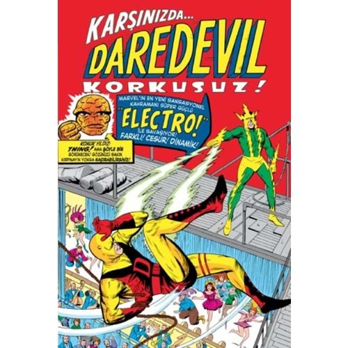 MARVEL KLASİKLERİ DAREDEVIL CİLT 1 VARYANT B KAPAK