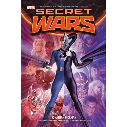 SECRET WARS BY HICKMAN OMNIBUS HC ALEX ROSS DM VARIANT