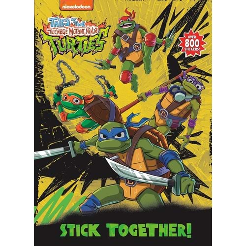 TALES OF THE TEENAGE MUTANT NINJA TURTLES STICK TOGETHER STICKER BOOK TPB
