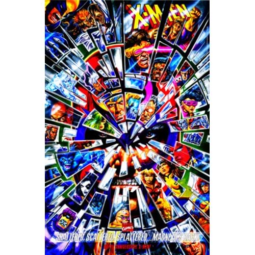 X-MEN FATAL ATTRACTIONS OMNIBUS HC BOB LARKIN DM VARIANT