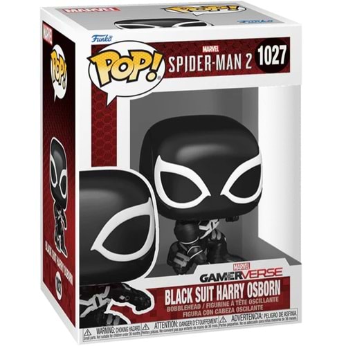 FUNKO POP GAMES MARVEL SPIDER-MAN 2 HARRY OSBORN BLACK SUIT 1027