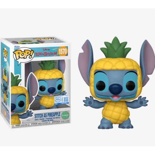 FUNKO POP DISNEY LILO & STITCH STITCH AS PINEAPPLE KEYCHAIN