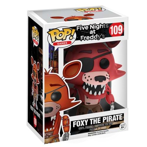 FUNKO POP FIVE NIGHTS AT FREDDYS FOXY THE PIRATE 109