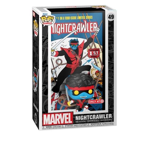 FUNKO POP COMIC COVERS MARVEL NIGHTCRAWLER 49