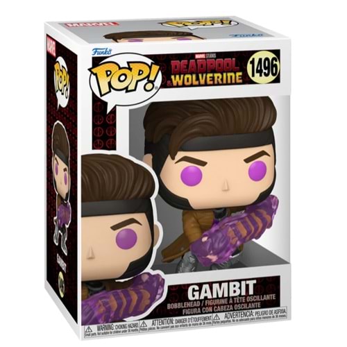 FUNKO POP MARVEL DEADPOOL & WOLVERINE GAMBIT