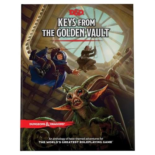 DUNGEONS & DRAGONS KEYS FROM THE GOLDEN VAULT HC