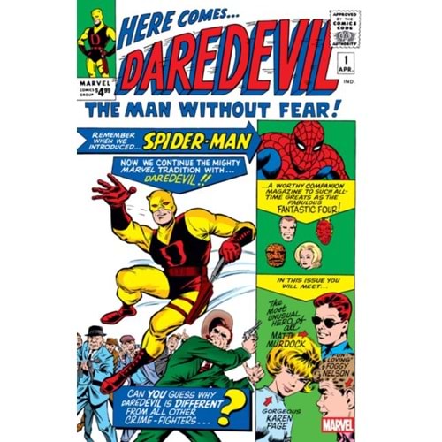 DAREDEVIL # 1 FACSIMILE EDITION