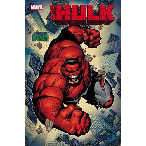 RED HULK (2025) # 1 ADAM KUBERT FOIL VARIANT