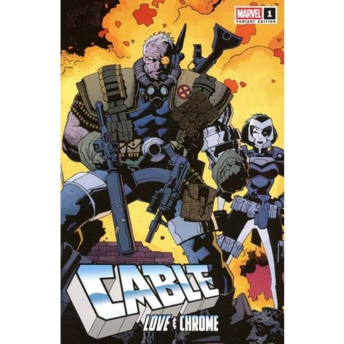 CABLE LOVE AND CHROME #1 (OF 5) 1:50 MIGNOLA WRAPAROUND VARIANT