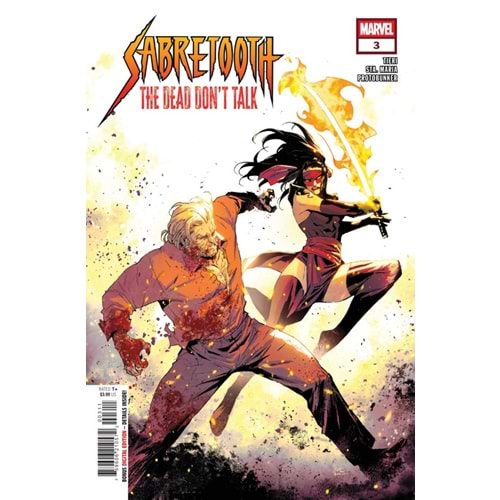 SABRETOOTH THE DEAD DONT TALK # 3 (OF 5)