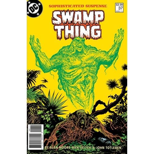 SAGA OF THE SWAMP THING #37 FACSIMILE EDITION COVER A STEPHEN R BISSETTE & JOHN TOTLEBEN