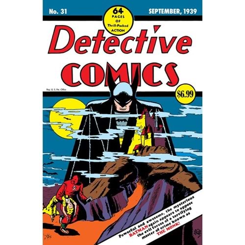 DETECTIVE COMICS # 31 FACSIMILE EDITION
