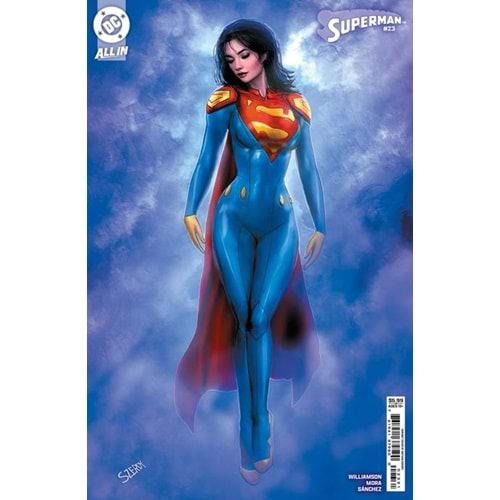SUPERMAN (2023) # 23 COVER B NATHAN SZERDY CARD STOCK VARIANT