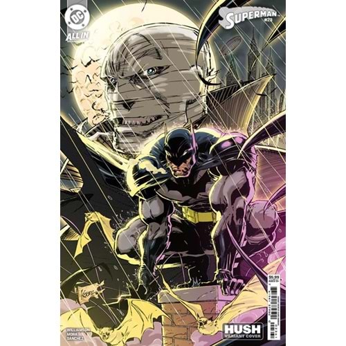 SUPERMAN (2023) # 23 COVER E KAARE ANDREWS HUSH CARD STOCK VARIANT