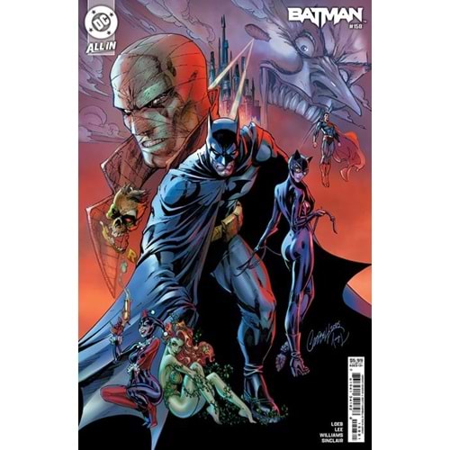 BATMAN (2016) # 158 COVER D J SCOTT CAMPBELL CARD STOCK VARIANT