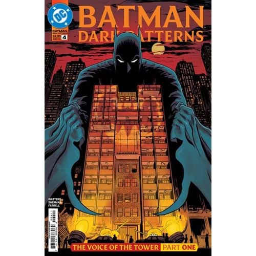 BATMAN DARK PATTERNS # 4 (OF 12) COVER A HAYDEN SHERMAN