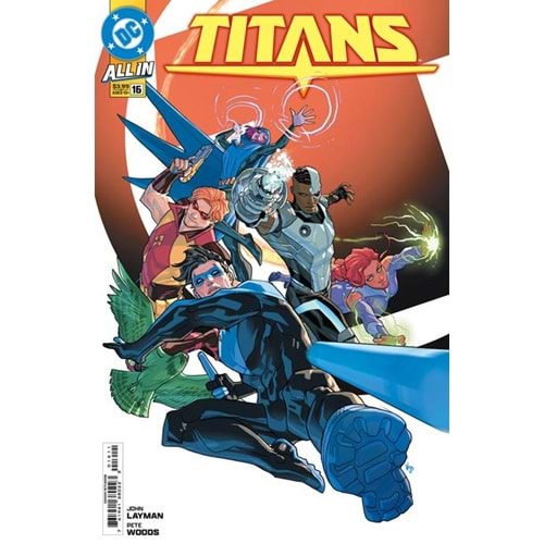 TITANS (2023) # 16 COVER A PETE WOODS