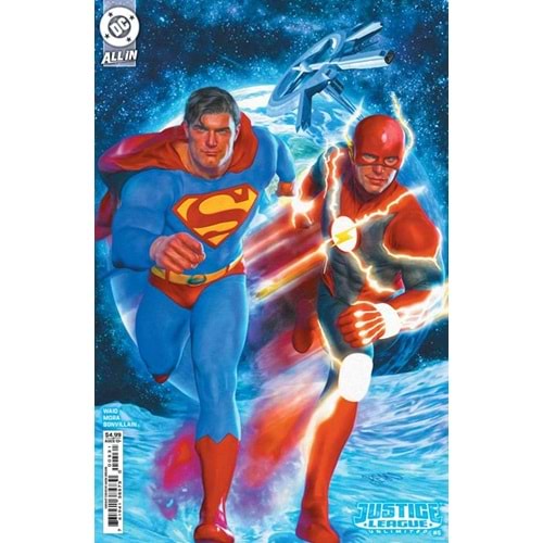 JUSTICE LEAGUE UNLIMITED # 5 COVER MARK SPEARS CARD STOCK VARIANT