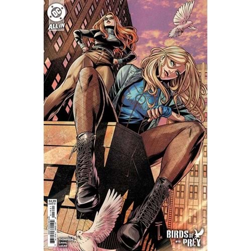 BIRDS OF PREY (2023) # 18 COVER B SERG ACUNA CARD STOCK VARIANT