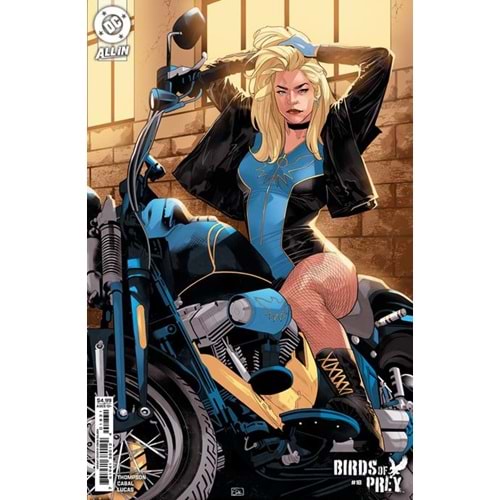 BIRDS OF PREY (2023) # 18 COVER C EDWIN GALMON CARD STOCK VARIANT