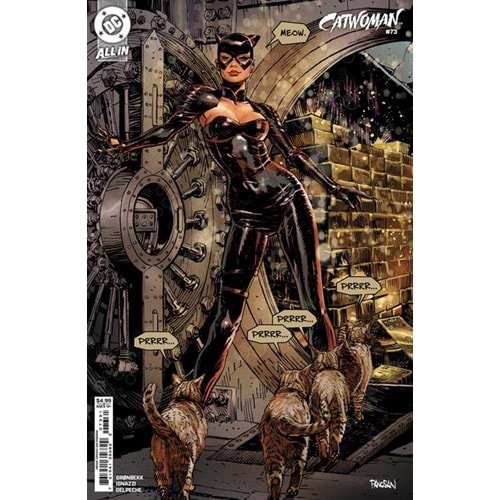 CATWOMAN (2018) # 73 COVER C DAN PANOSIAN CARD STOCK VARIANT
