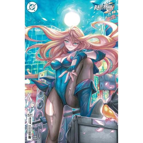 BLACK CANARY BEST OF THE BEST # 4 (OF 6) COVER B RACHTA LIN CARD STOCK VARIANT