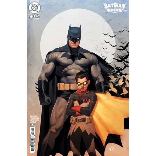 BATMAN AND ROBIN (2023) # 18 COVER B ARIEL OLIVETTI CARD STOCK VARIANT