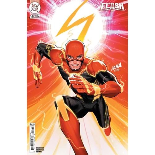 FLASH (2023) # 19 COVER B DAVID NAKAYAMA CARD STOCK VARIANT